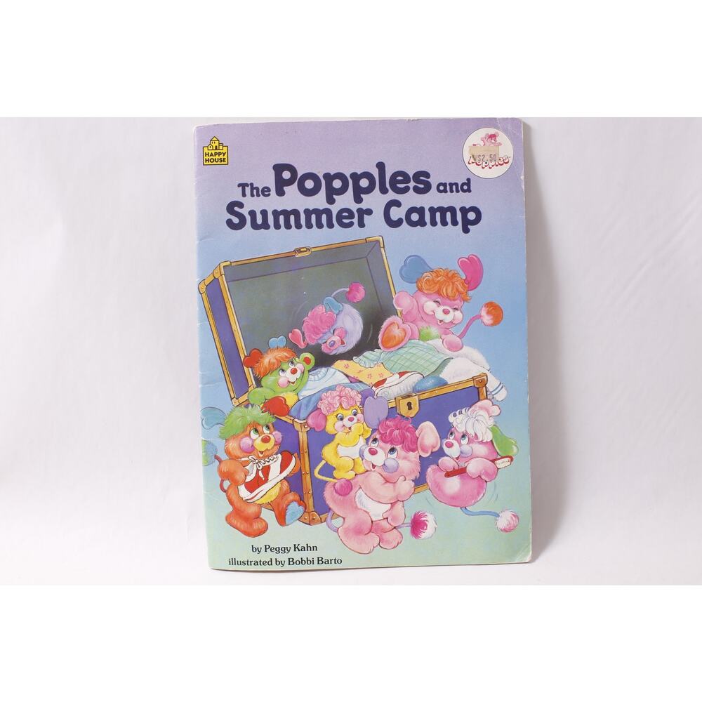The Popples and Summer Camp Children's Book Peggy Kahn ~ 260427-WH M-15-02